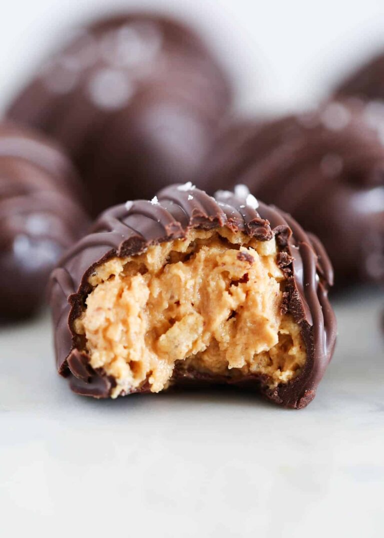 Peanut Butter Balls With Rice Krispies I Heart Naptime