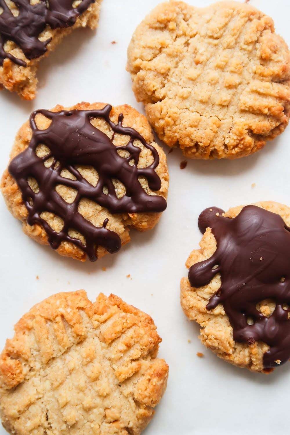 Peanut Butter Cookies No Eggs No Flour Homemade Mastery