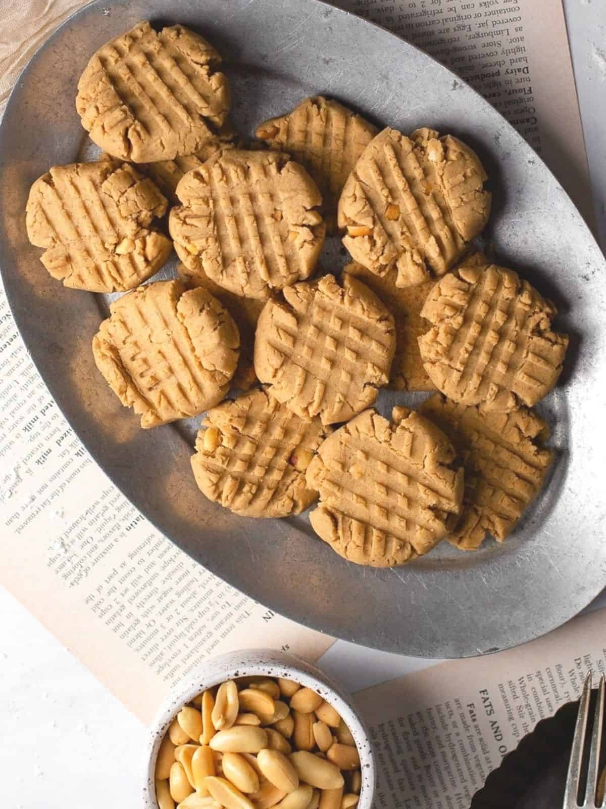 Peanut Butter Cookies Without Eggs Vegan Intentional Hospitality
