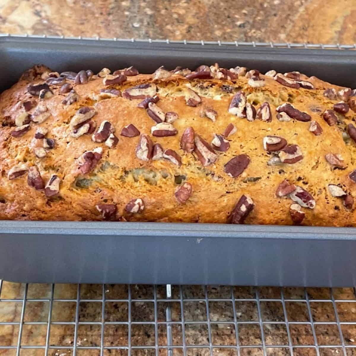Pecan Banana Bread Recipe Moist Crunchy Bread Dad