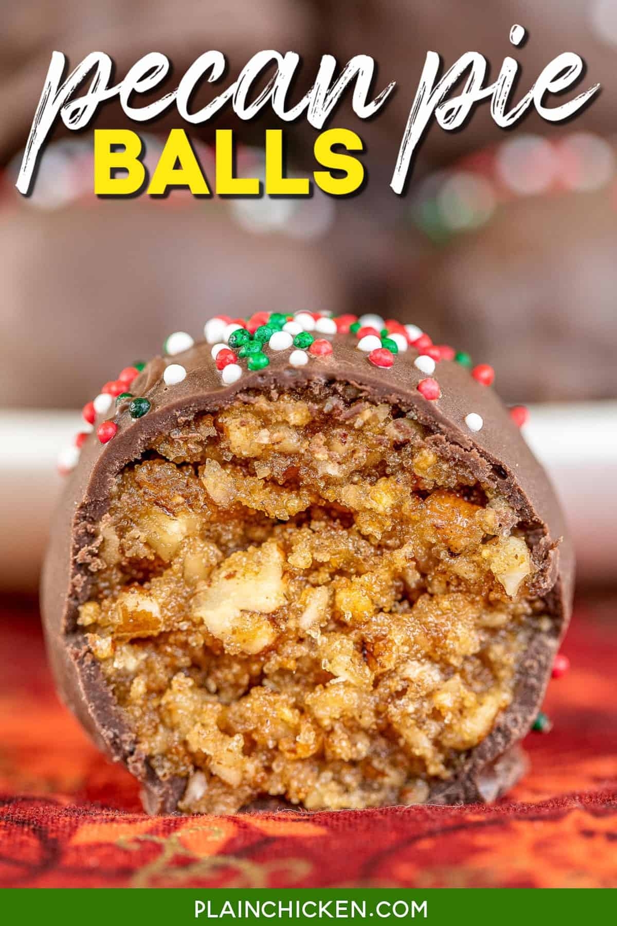 Pecan Pie Balls No Bake Plain Chicken Pecan Pie Balls No Bake Plain Chicken