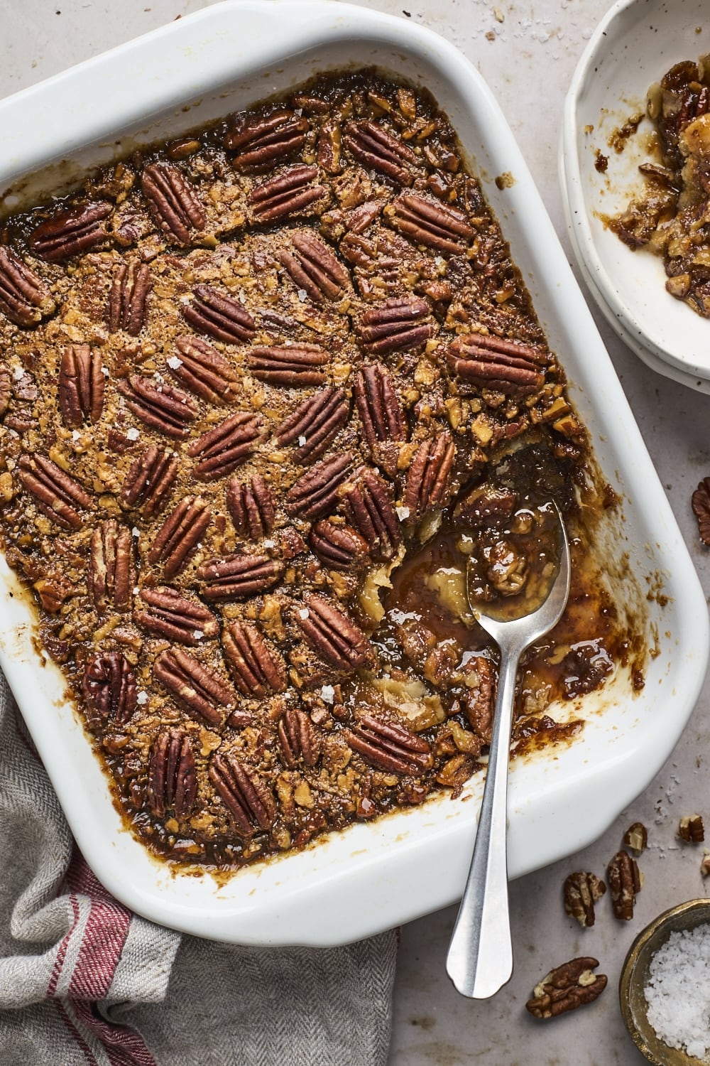 Pecan Pie Cobbler Easy Pie Crust Version Olive Mango