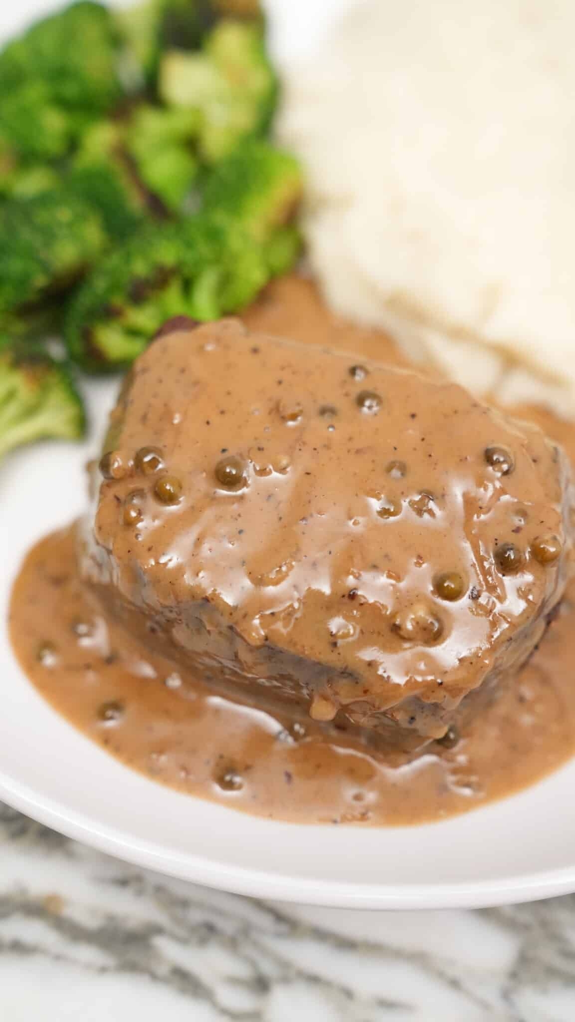 Peppercorn Sauce For Steak VIDEO CJ Eats Recipes