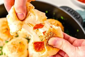 Pepperoni Pizza Balls Table For Two By Julie Chiou