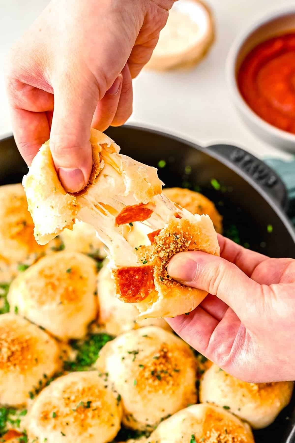 Pepperoni Pizza Balls Table For Two By Julie Chiou