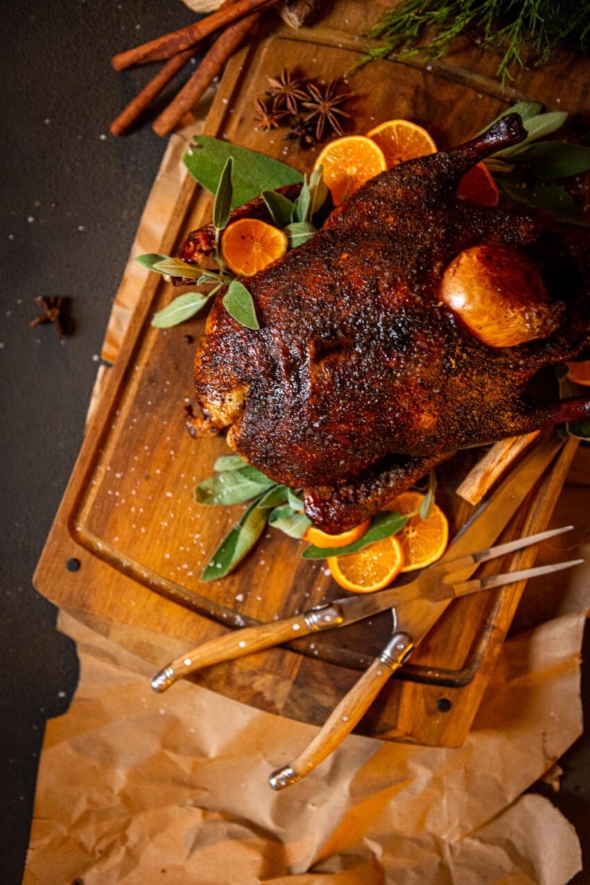 smoked duck recipe