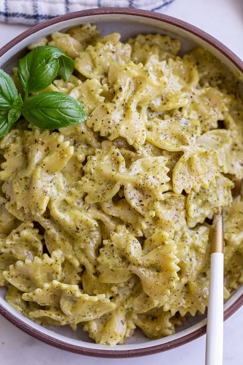 Pesto Cream Sauce Food With Feeling