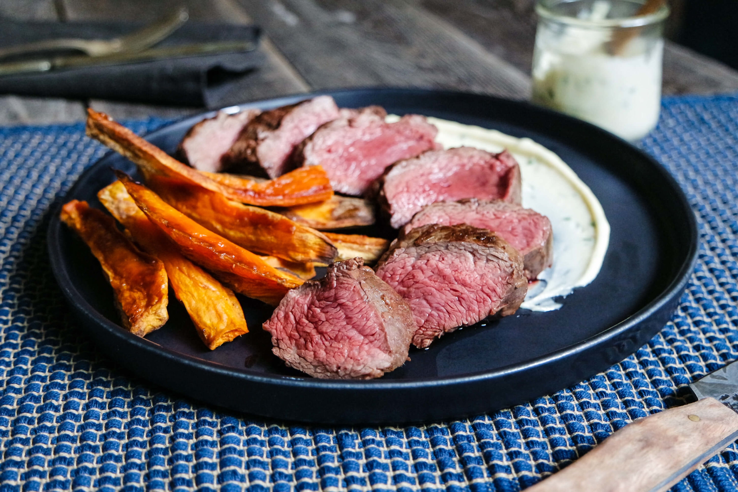 Petite Tender Steak With Roasted Garlic Aioli Recipe Jess Pryles Petite Tender Steak With Roasted Garlic Aioli Recipe Jess Pryles