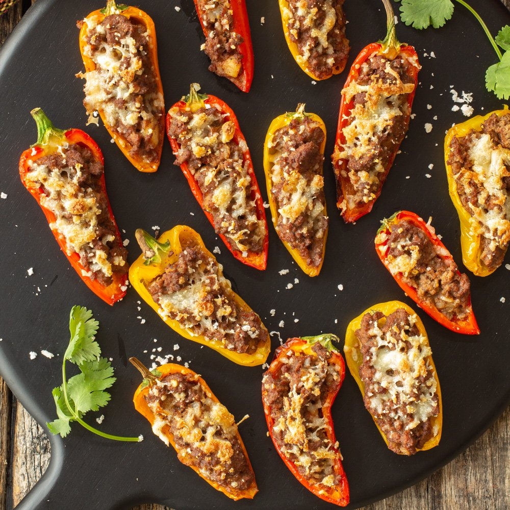 mini sweet peppers recipe