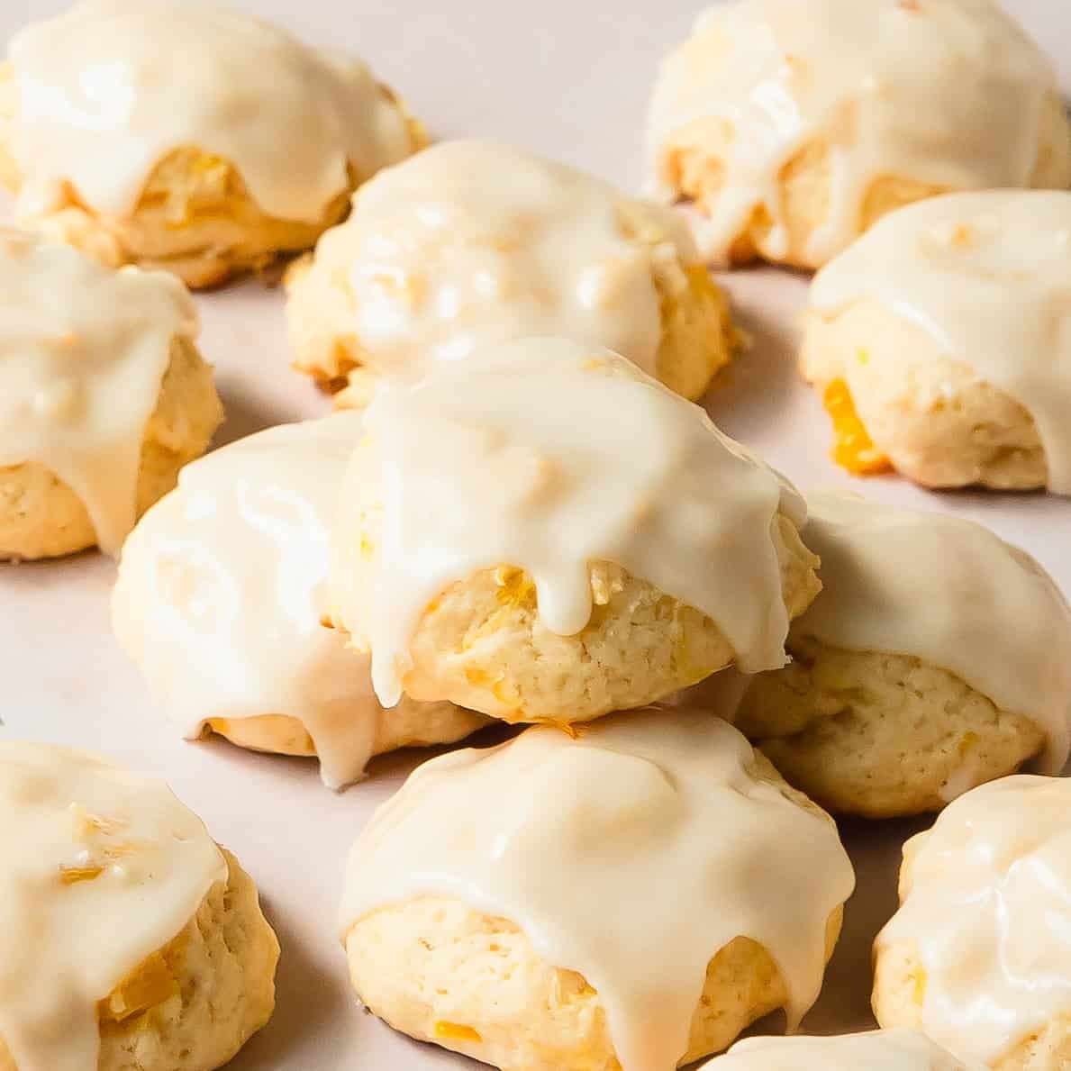 Pineapple Cookies Soft Drop Cookies Olives Thyme