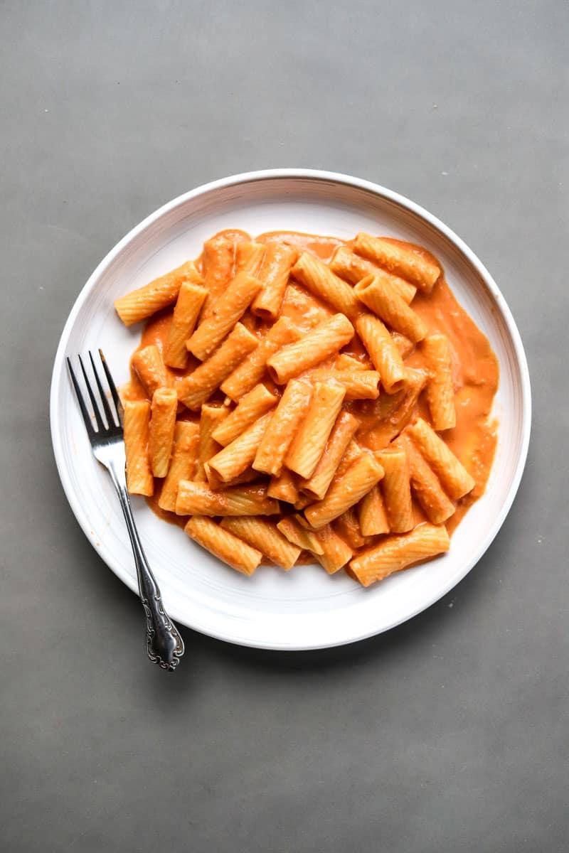 Pink Sauce Pasta Recipe Female Foodie