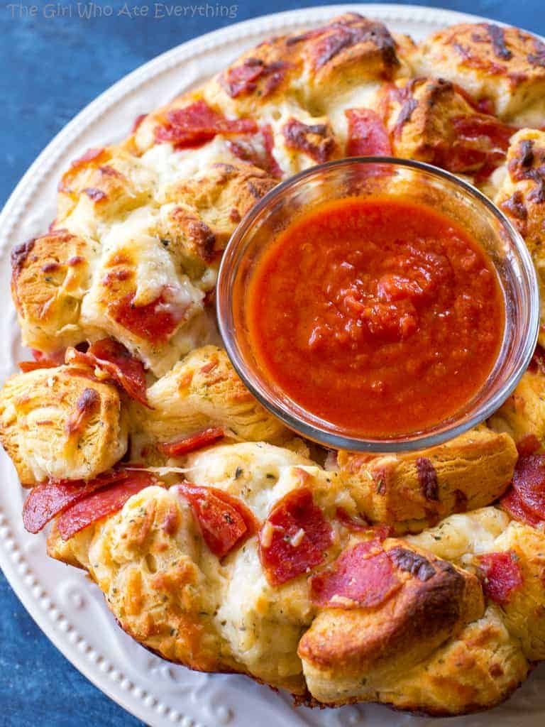 Pizza Monkey Bread The Girl Who Ate Everything Pizza Monkey Bread The Girl Who Ate Everything