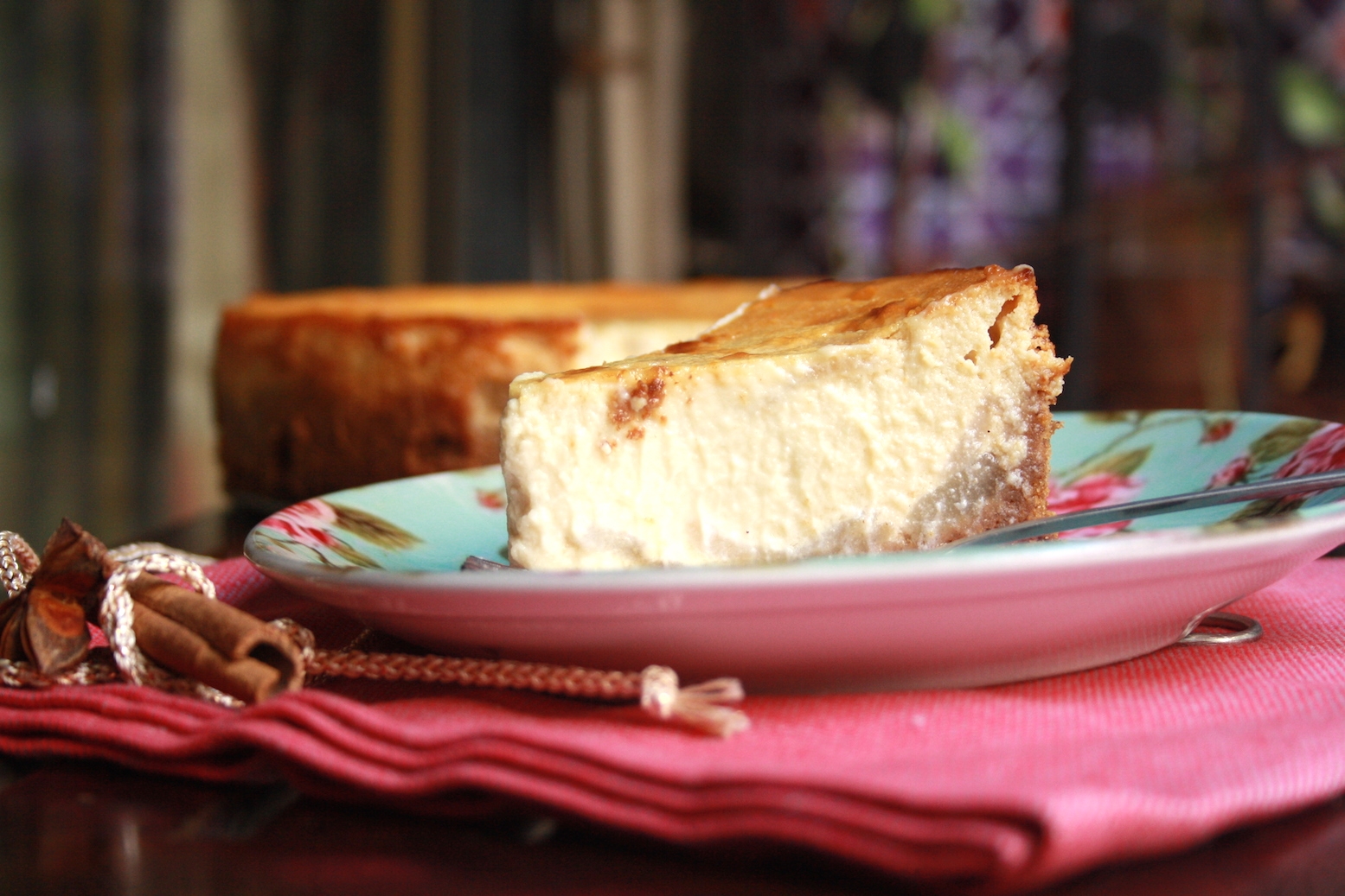 Poached Pear And Ginger Cheesecake The Desserted Girl Poached Pear And Ginger Cheesecake The Desserted Girl