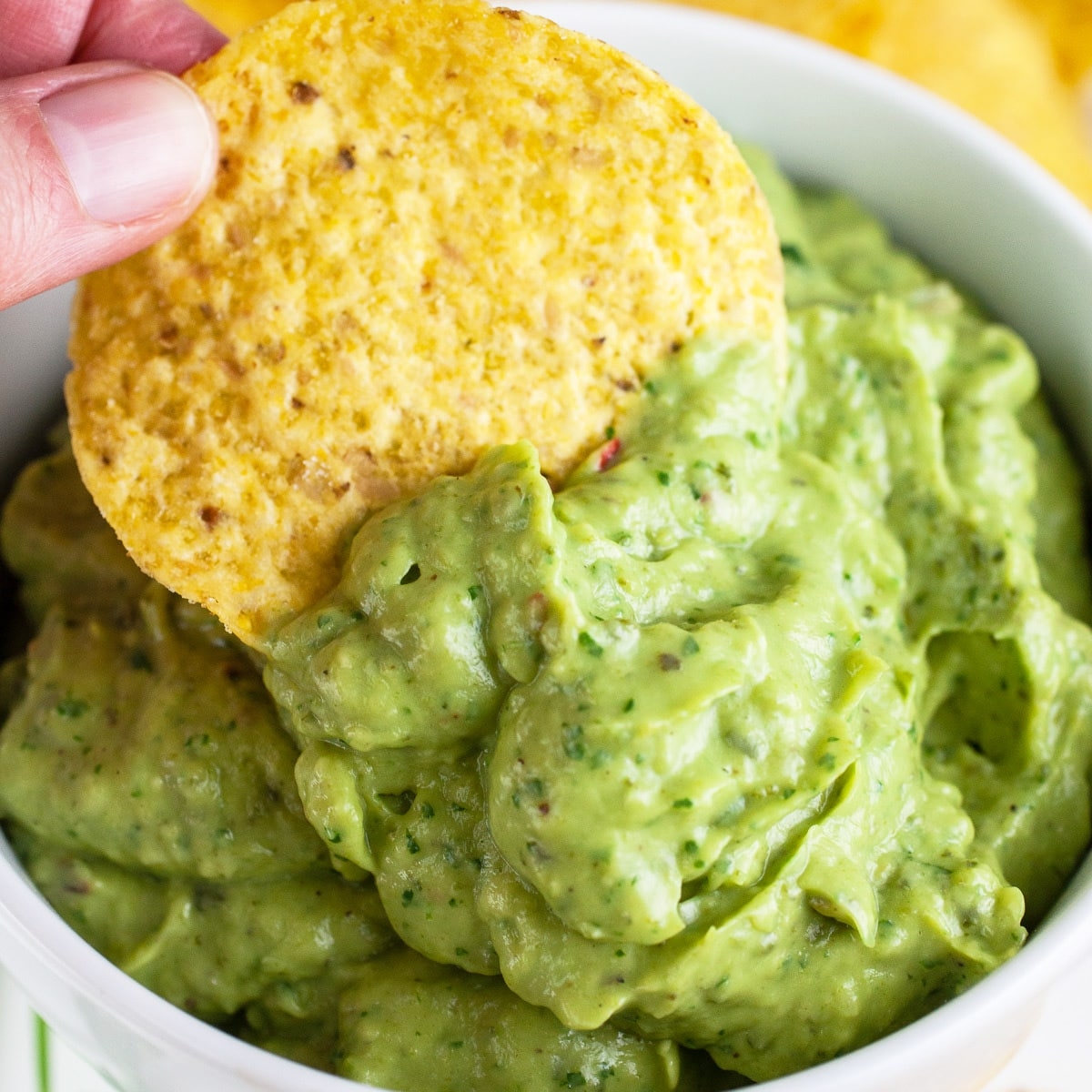 Poblano Avocado Sauce The Rustic Foodie 