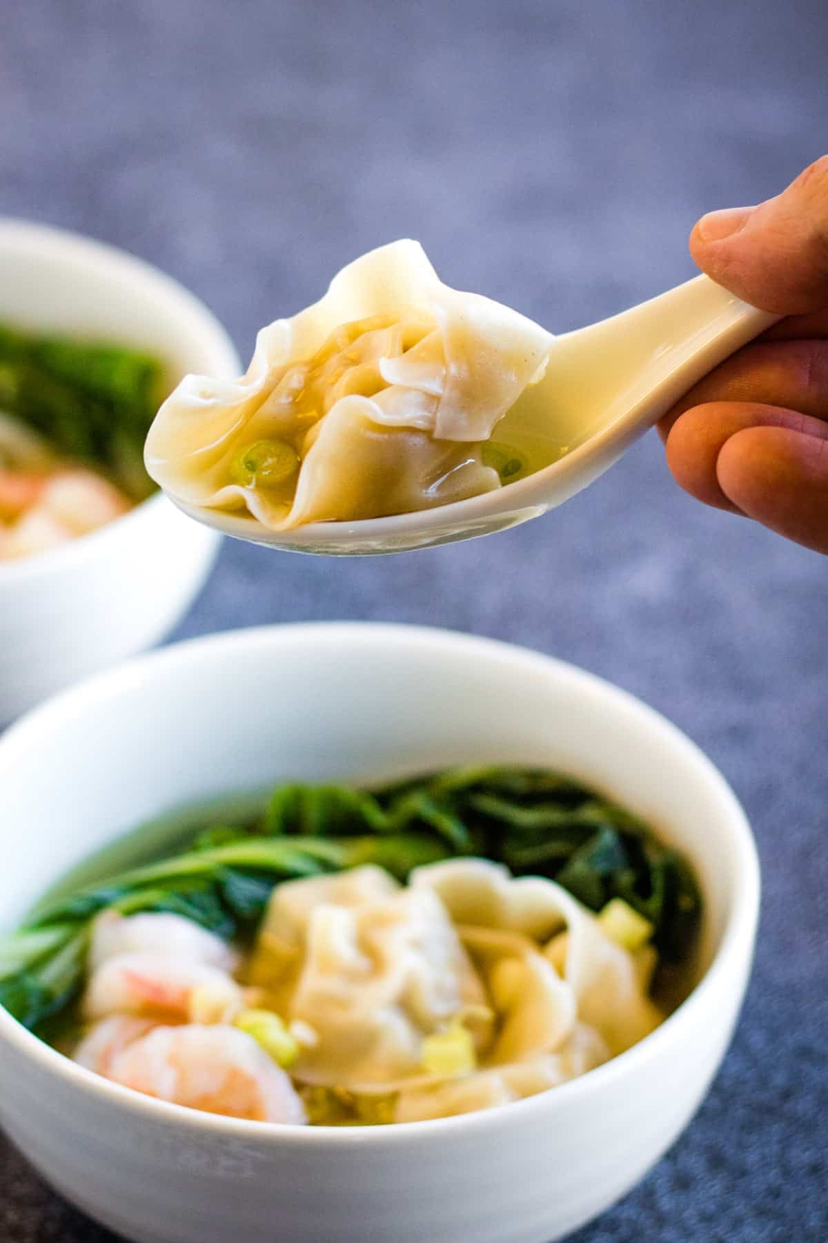 Pork And Shrimp Wonton Soup All Ways Delicious