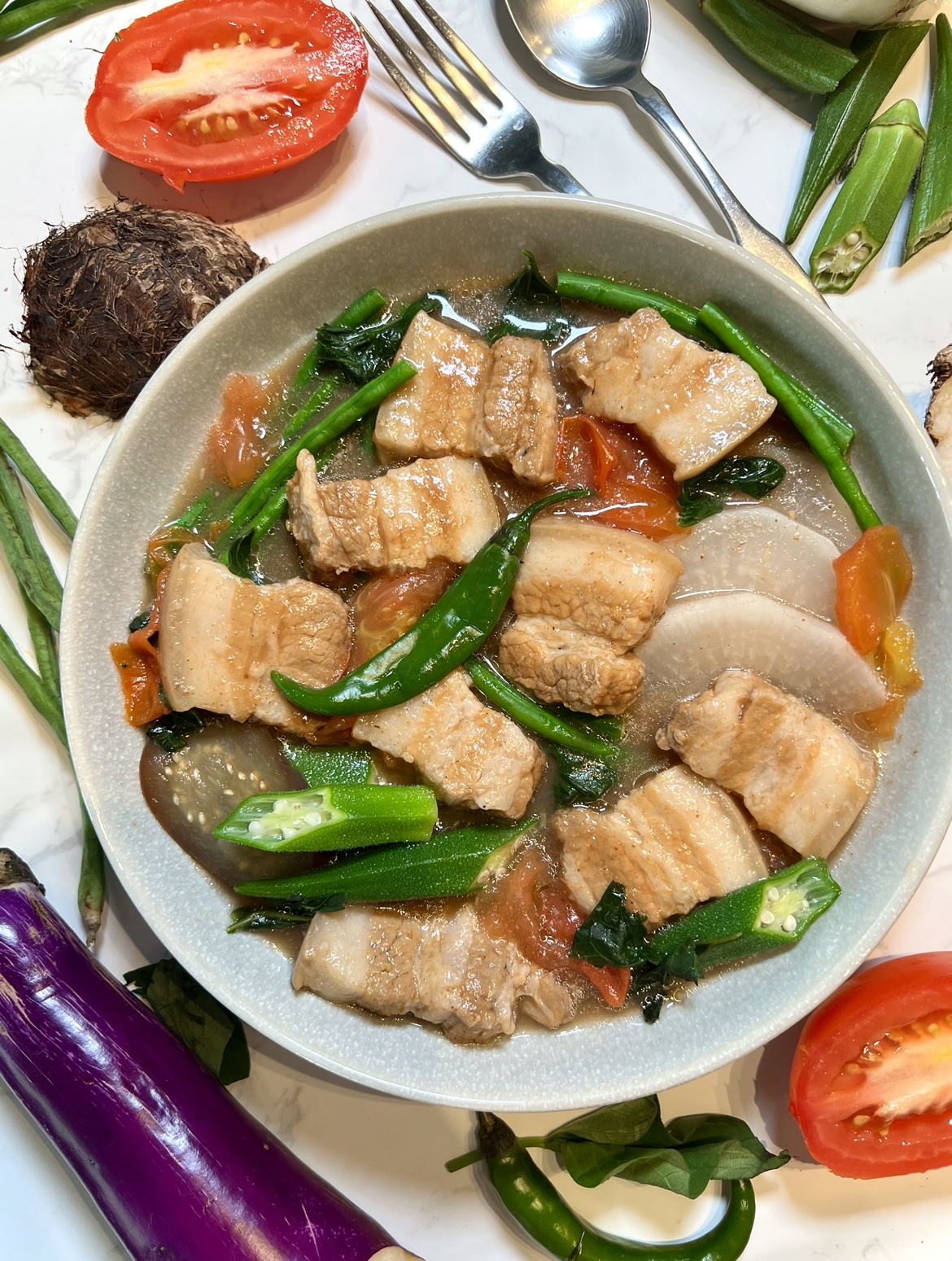 Pork Sinigang Recipe Sinigang Na Baboy Iankewks