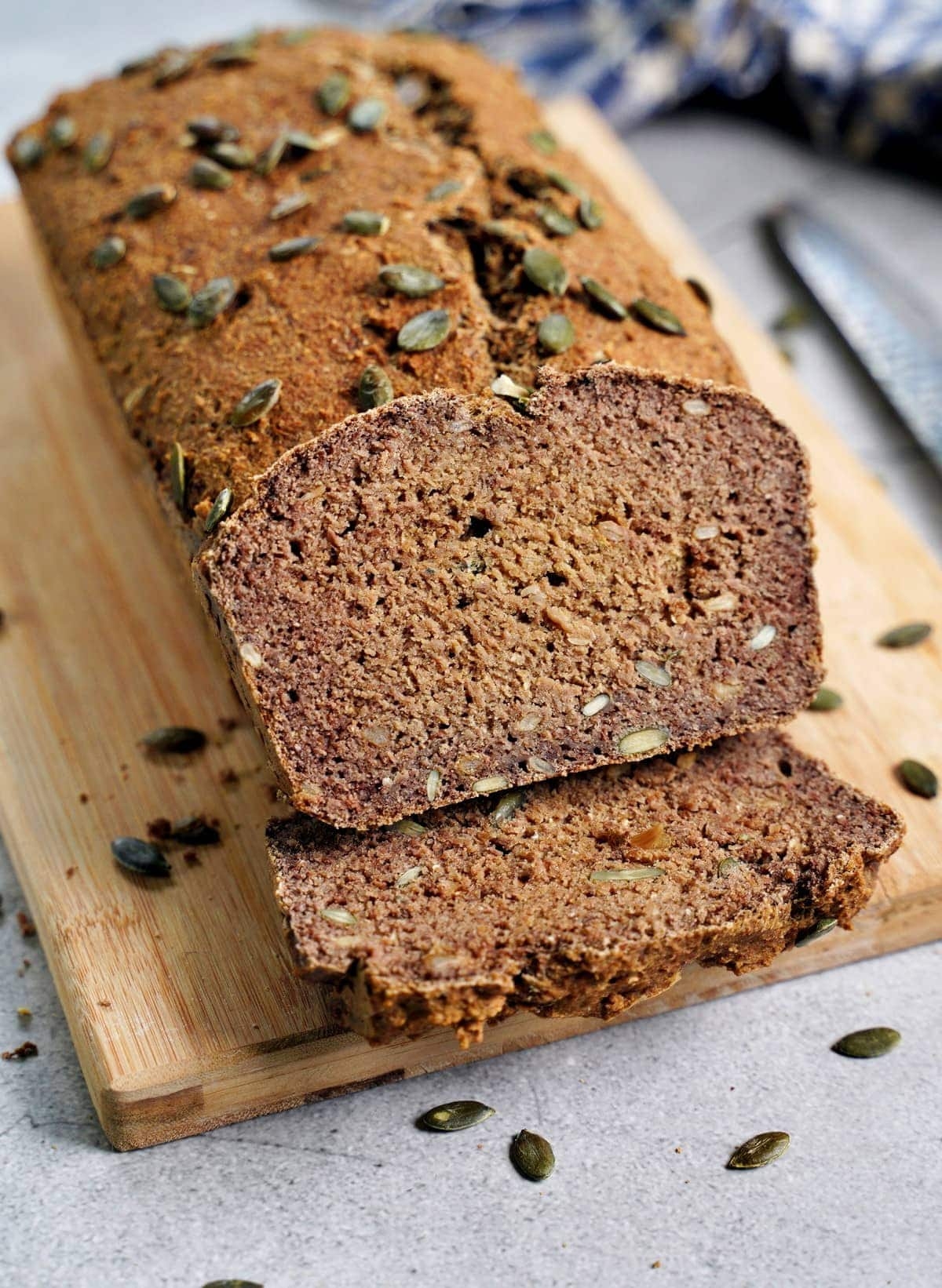 Protein Bread With Lentils gluten free Elavegan