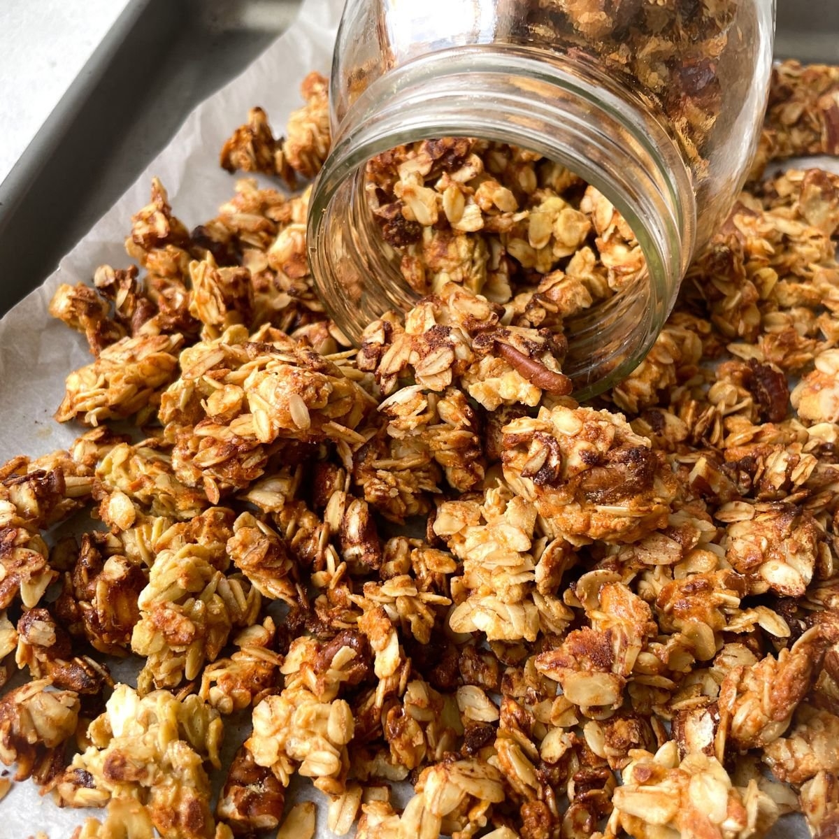 Protein Granola Hellofrozenbananas