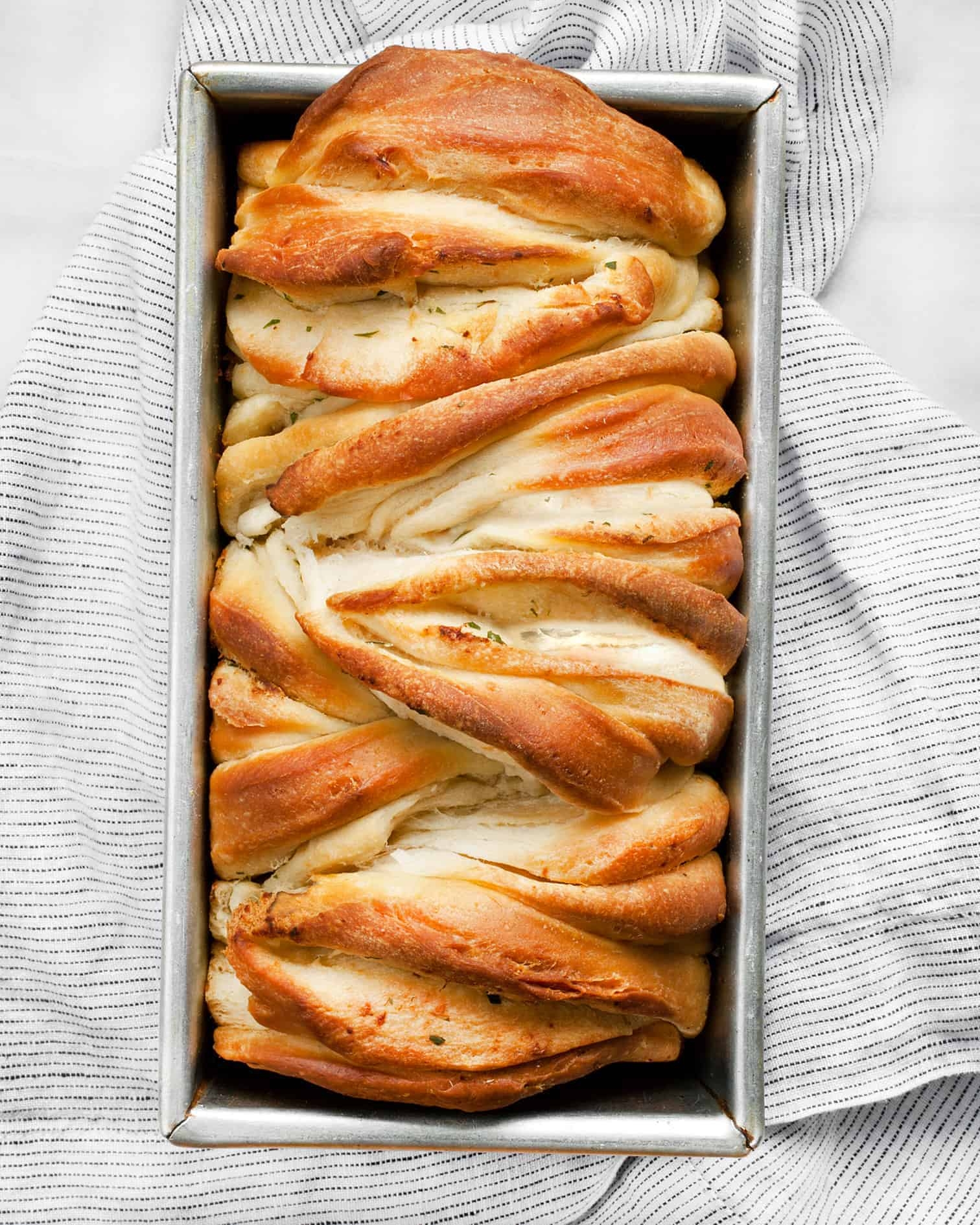 Pull Apart Bread With Garlic Parsley Butter Last Ingredient