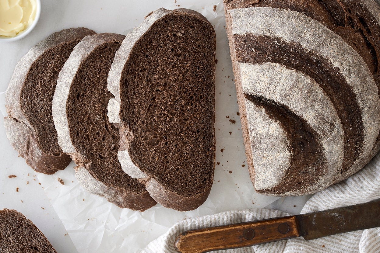 Pumpernickel Boule Recipe King Arthur Baking