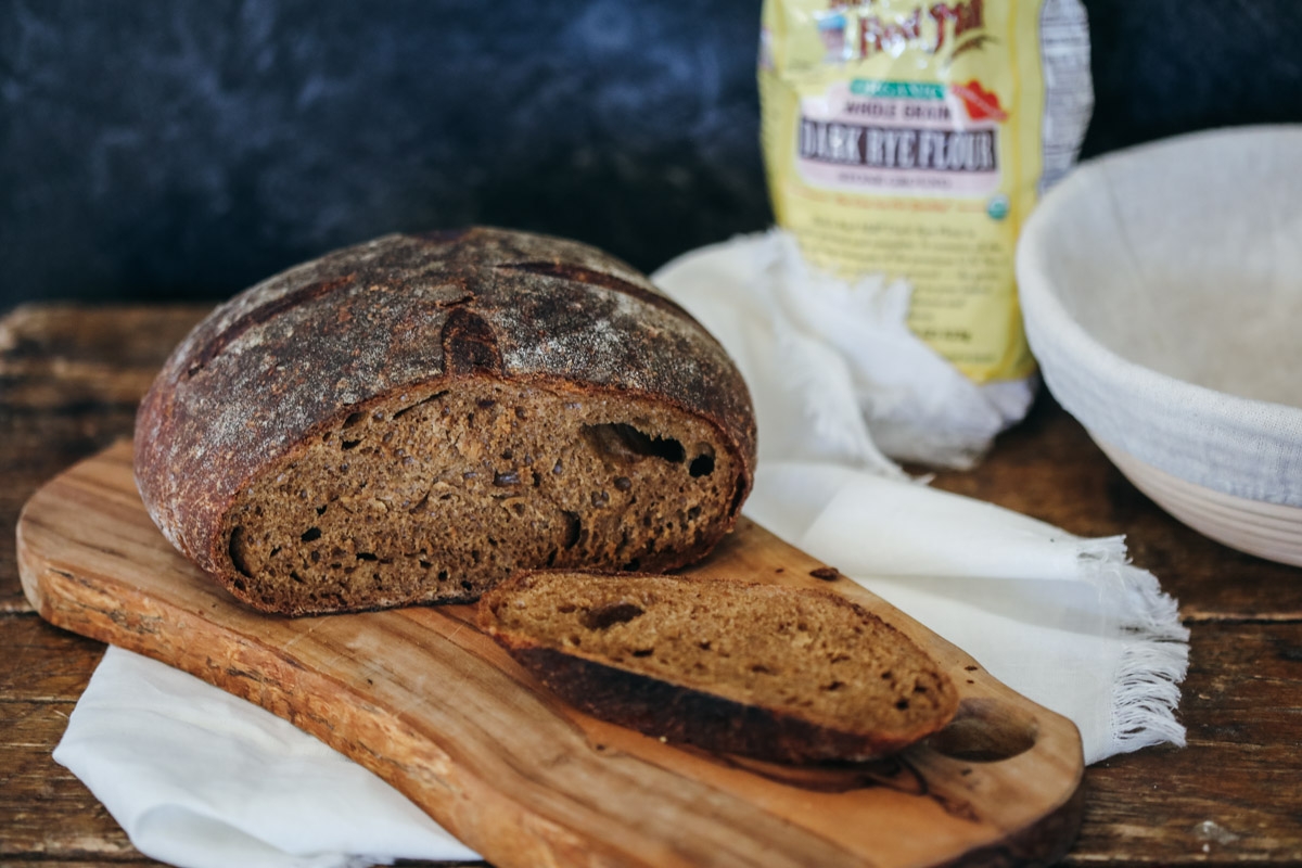 sourdough pumpernickel bread recipe