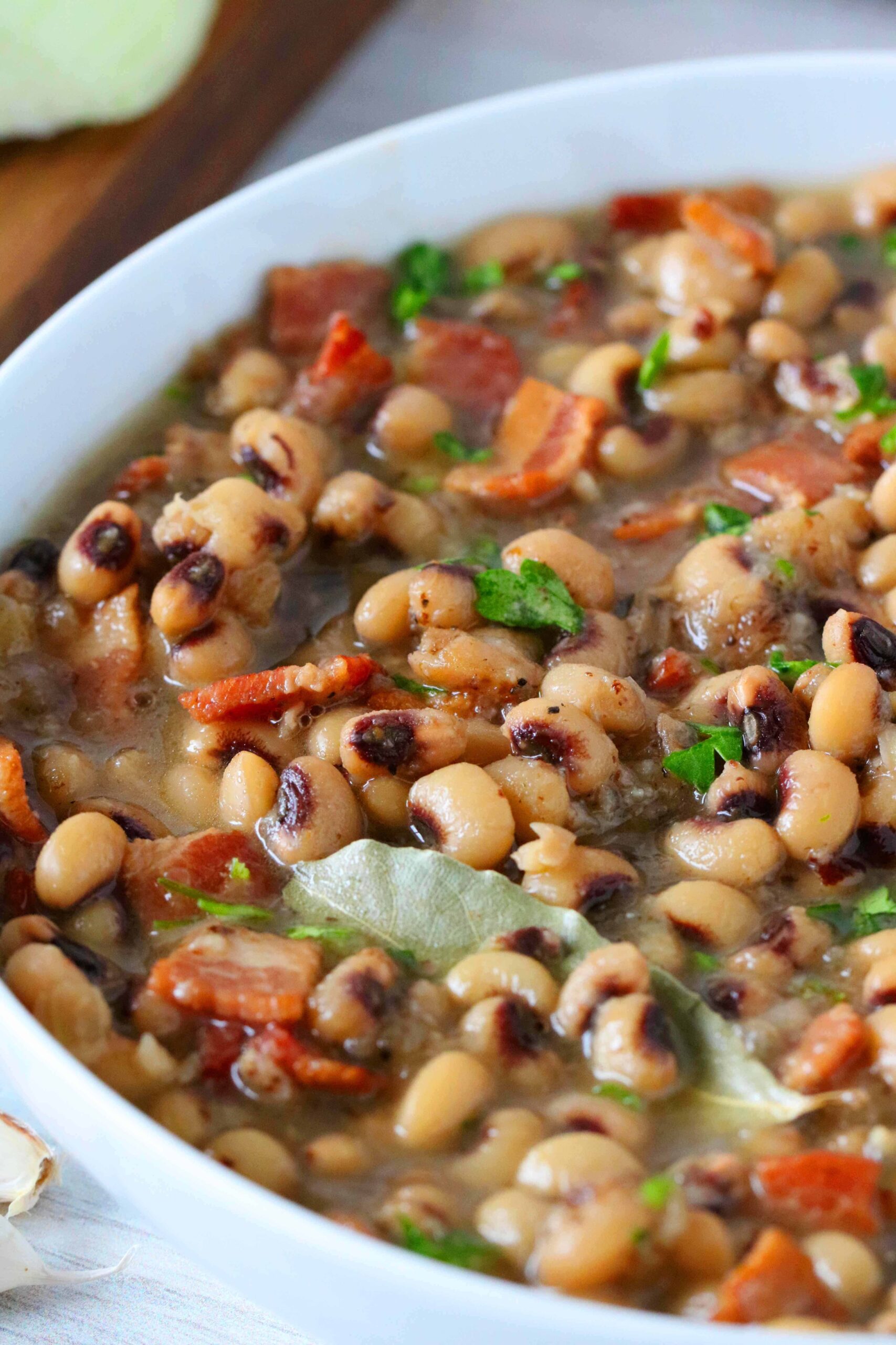 purple hull peas recipe