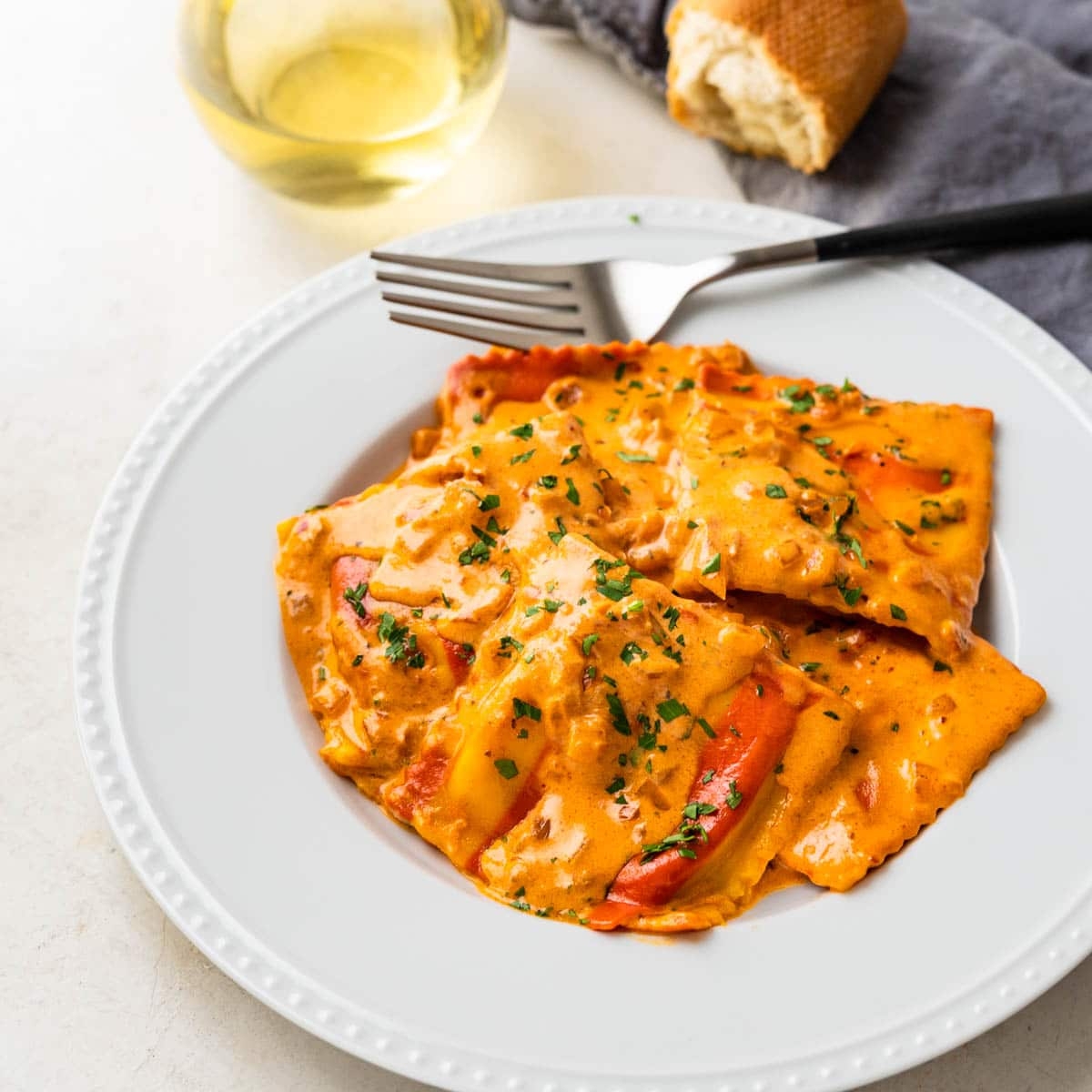 Quick Easy Lobster Ravioli Sauce Garlic Zest