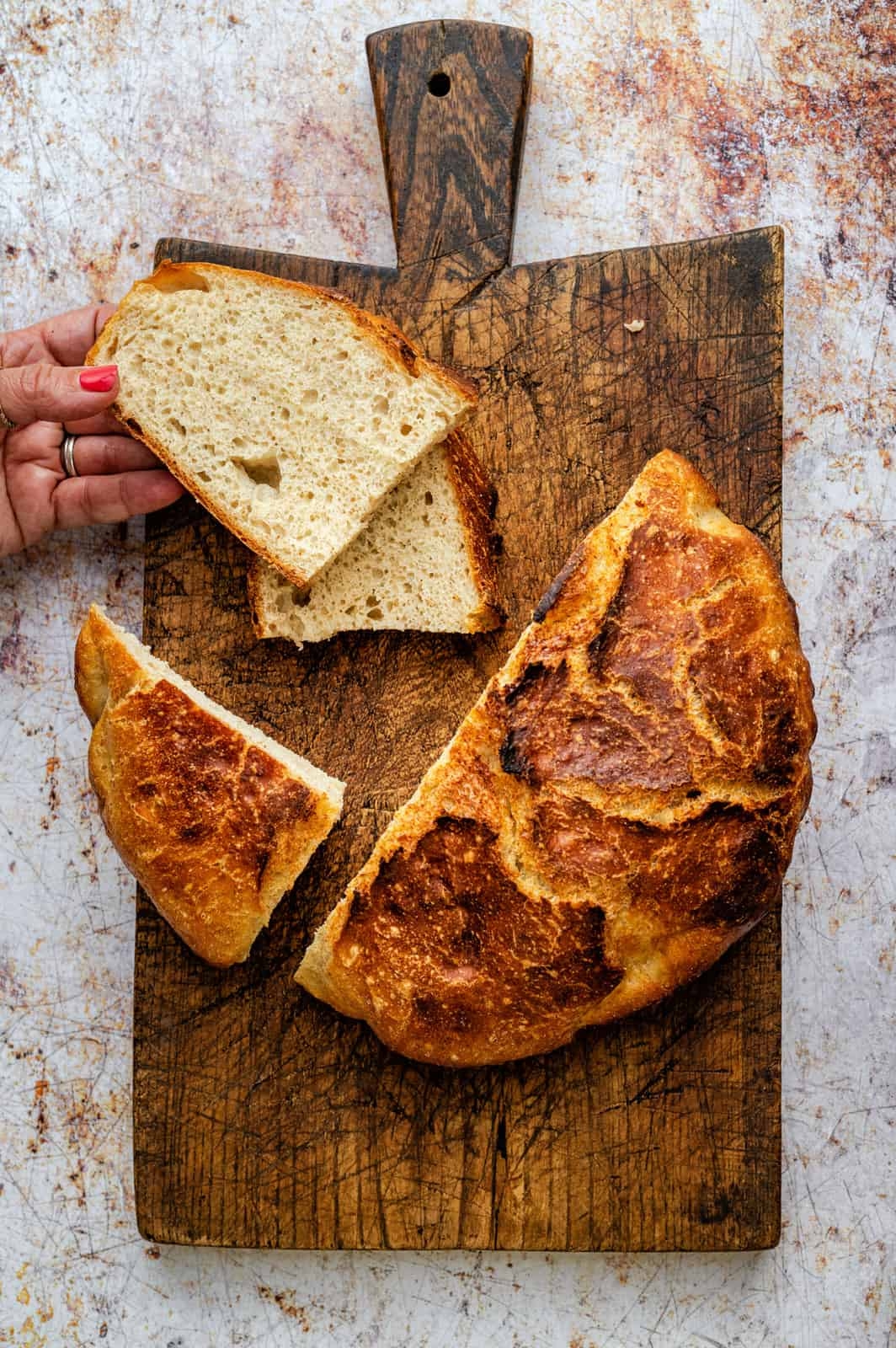 Quick Sourdough Bread With Yeast Supergolden Bakes