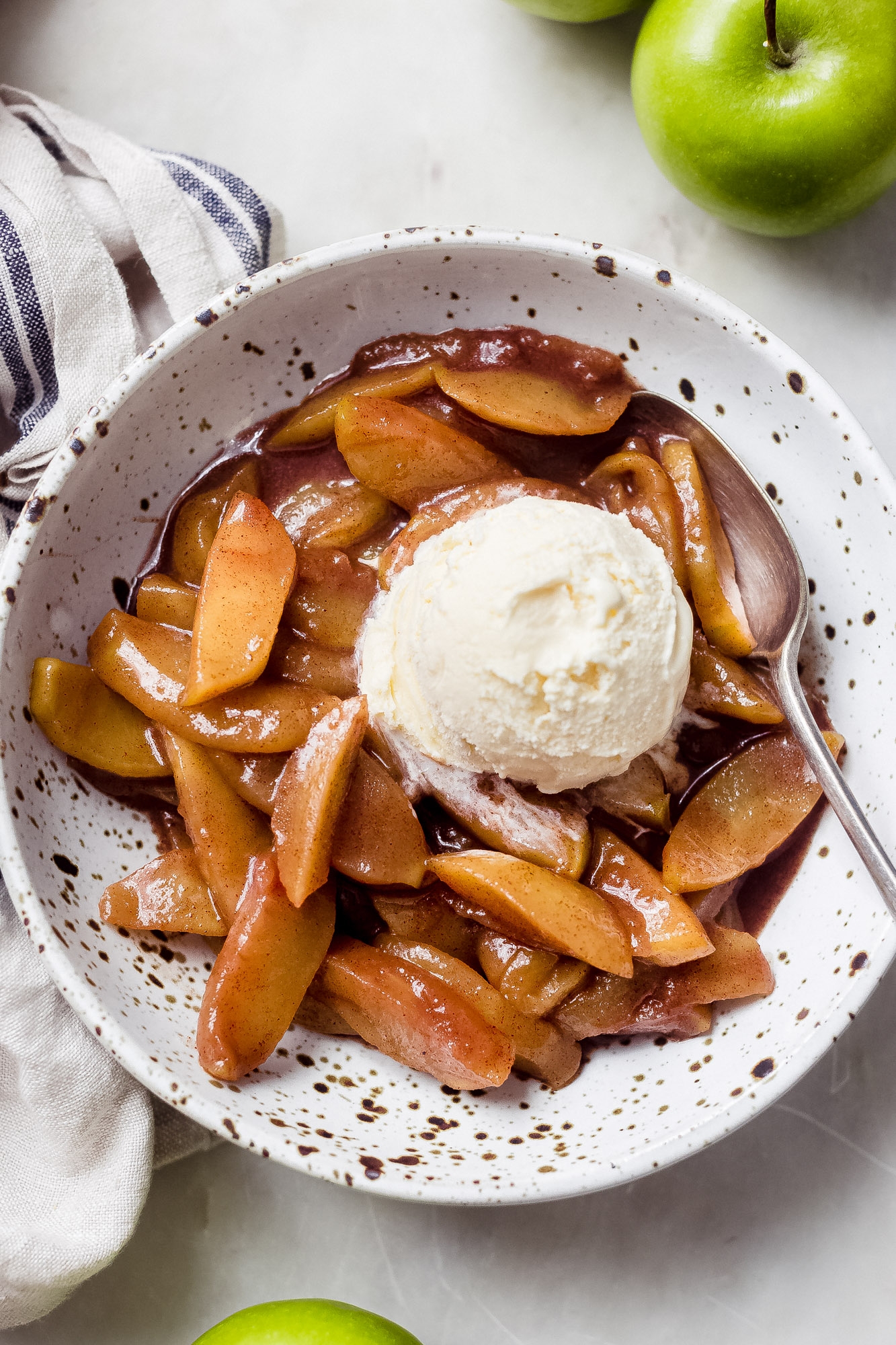 Quick Warm Cinnamon Apples Recipe Little Spice Jar