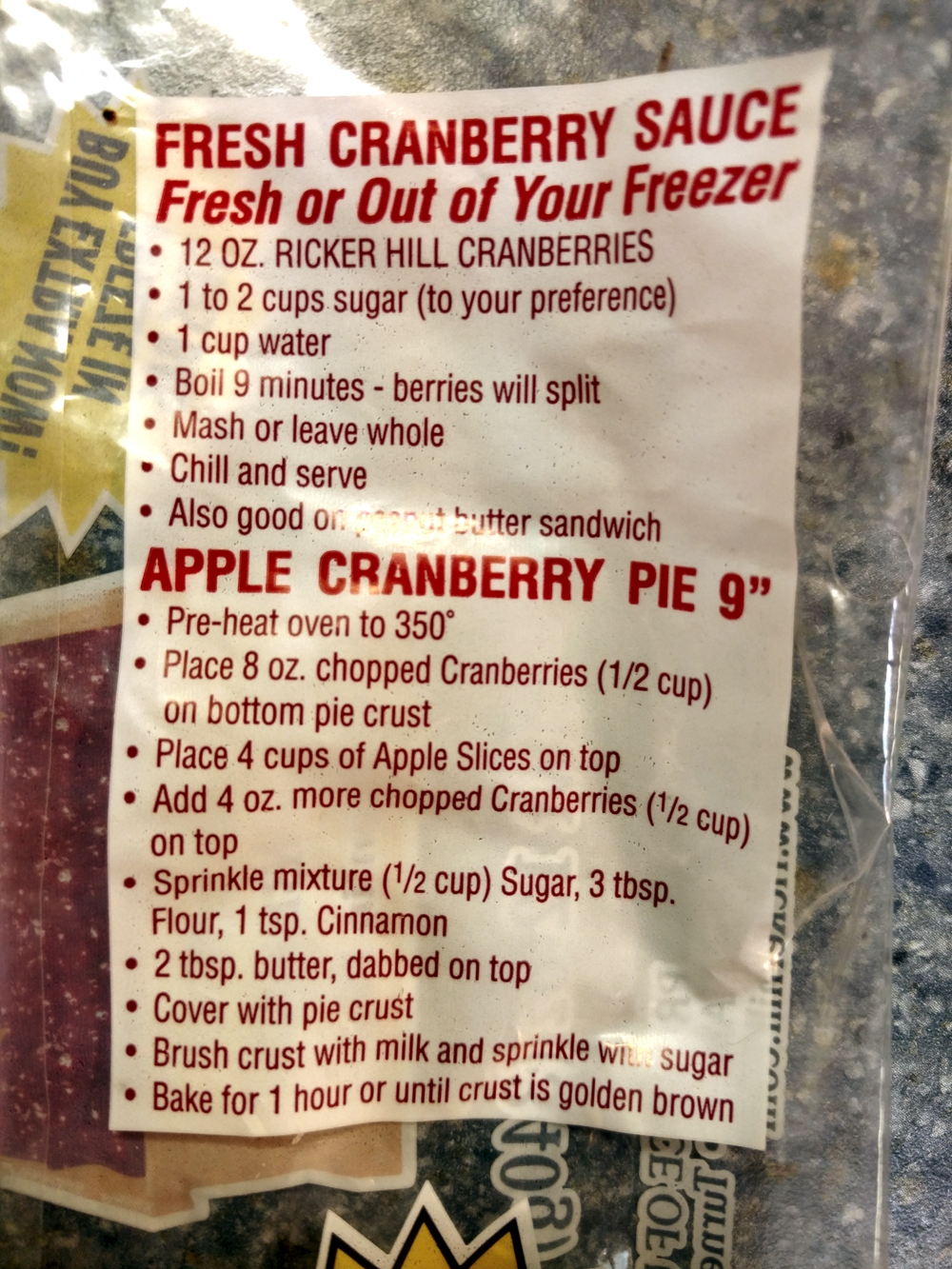 Recipe Handmade Cranberry Sauce Luna Pier Cook
