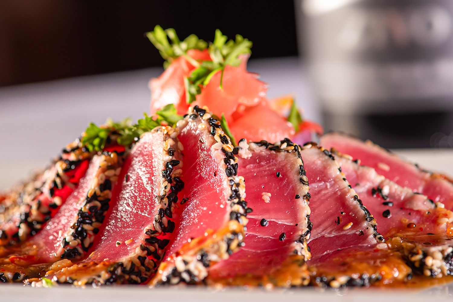 RECIPE Sesame Crusted Ahi Tuna From The Vine