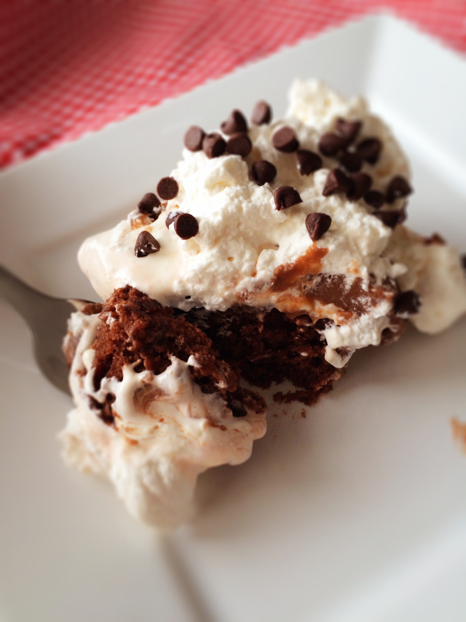 Refrigerator Brownie Cake The Gingham Apron