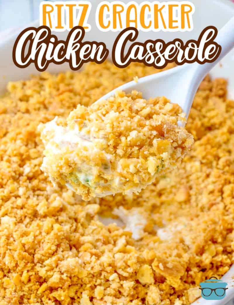 Ritz Cracker Chicken Casserole The Country Cook