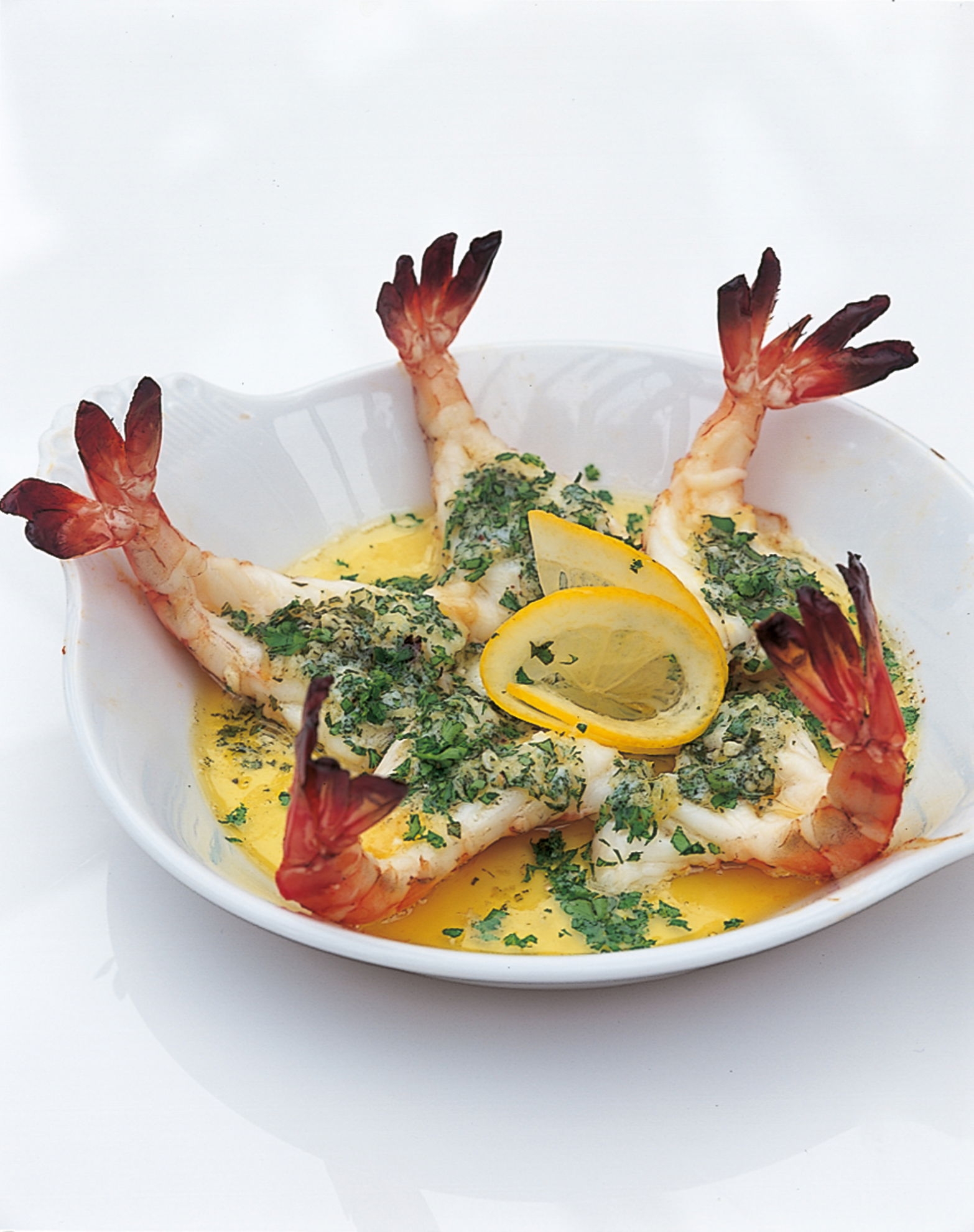 Roasted Butterflied Tiger Prawns In Garlic Butter Recipe Delia Smith