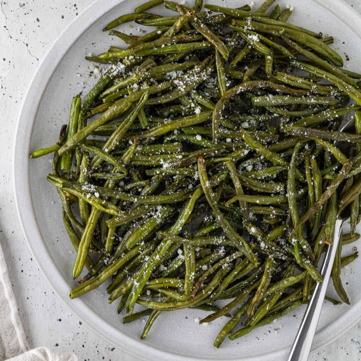Roasted Frozen Green Beans Sugary Logic
