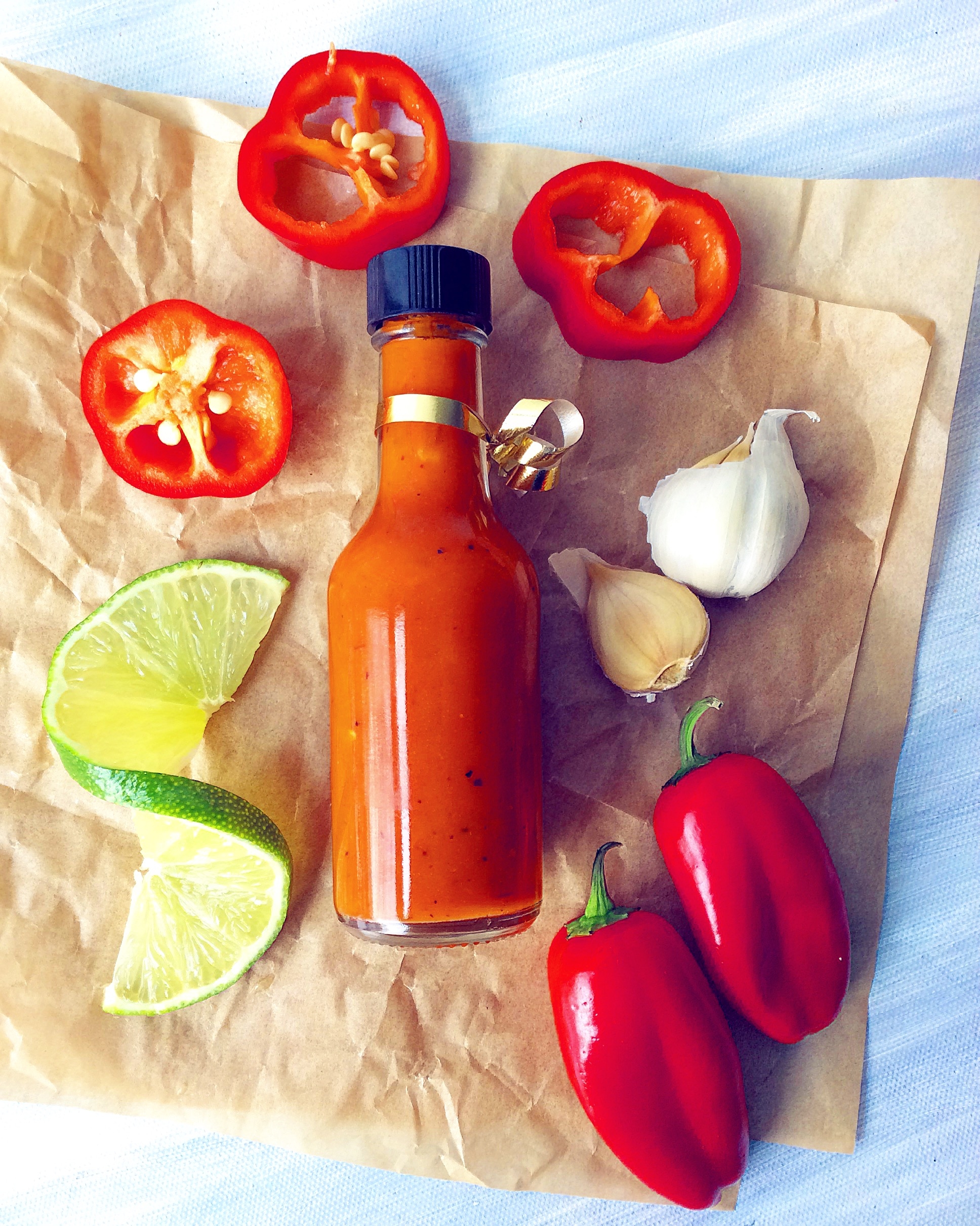 Roasted Jalapeno Hot Sauce Baked Greens