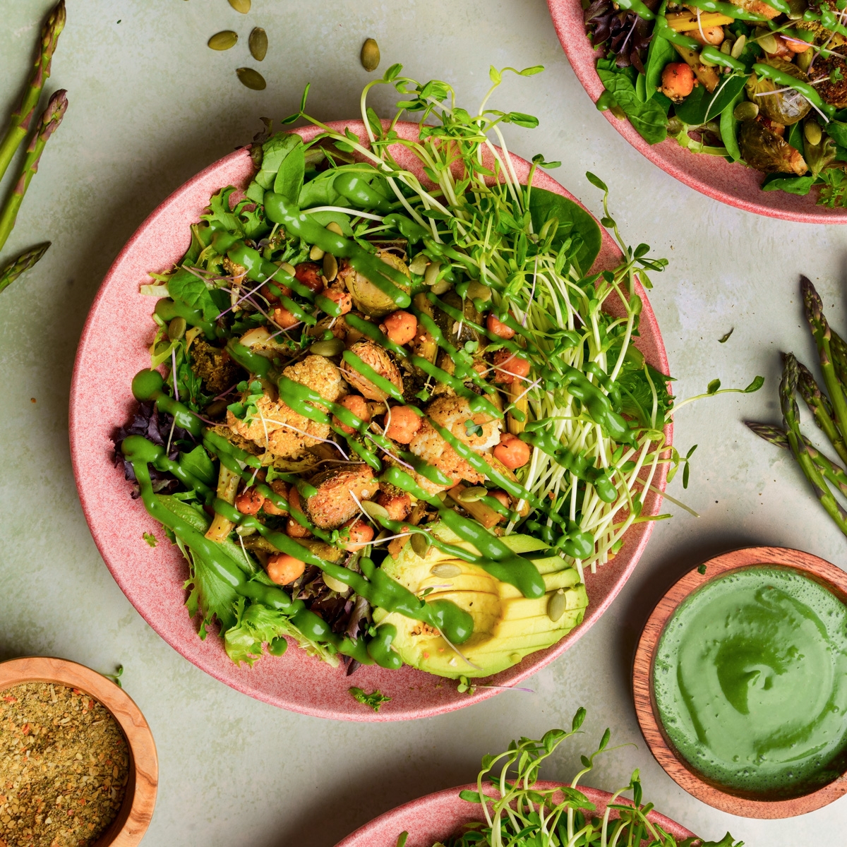 Roasted Vegetable Salad With Easy Alkaline Dressing The All Natural Vegan Roasted Vegetable Salad With Easy Alkaline Dressing The All Natural Vegan