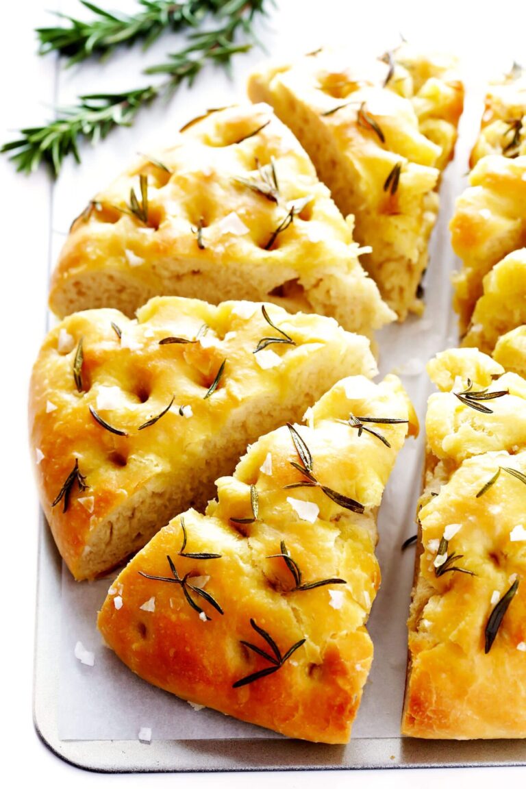 Rosemary Focaccia Bread Recipe Gimme Some Oven