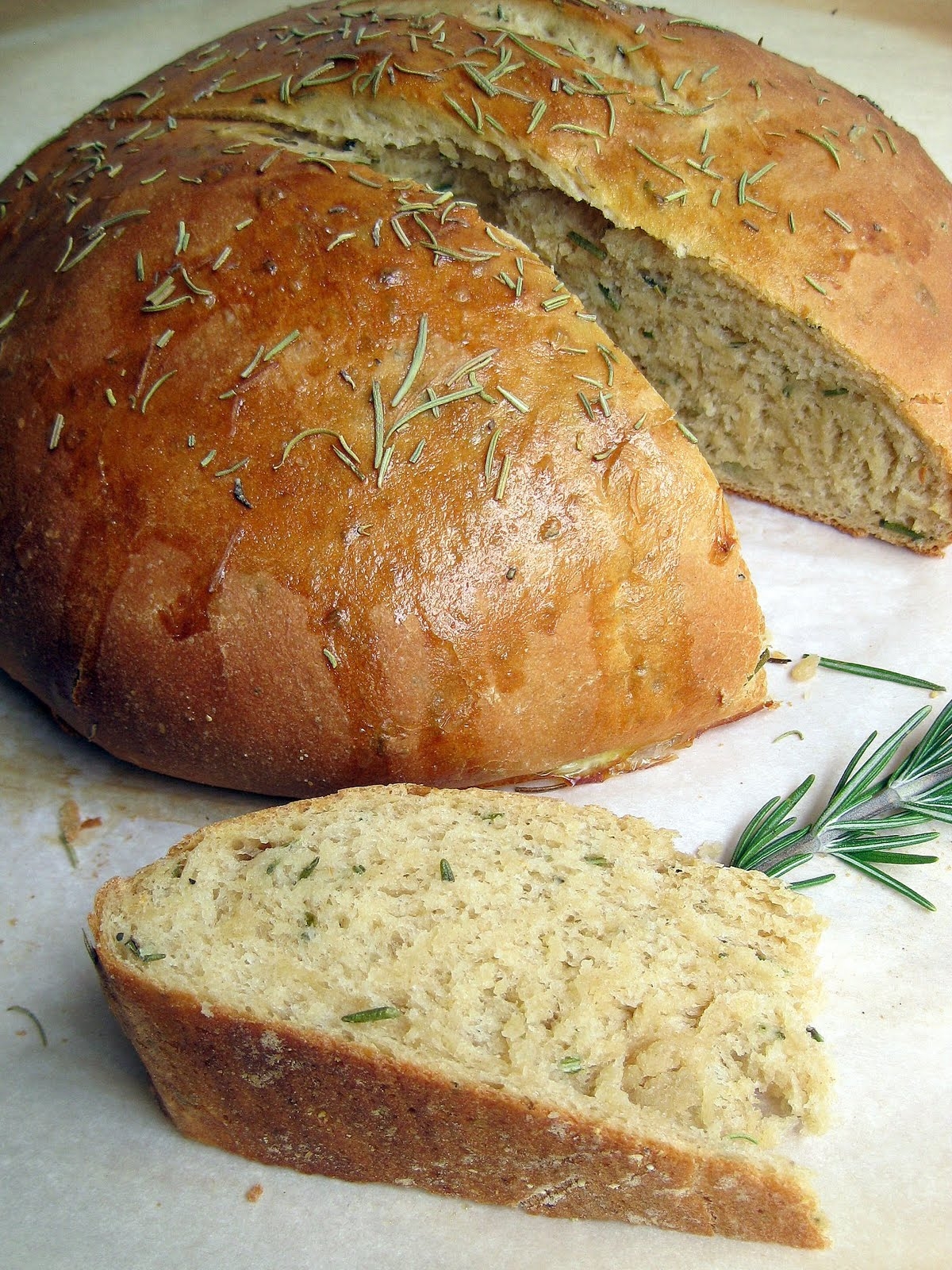 Rosemary Olive Oil Bread A Hint Of Honey