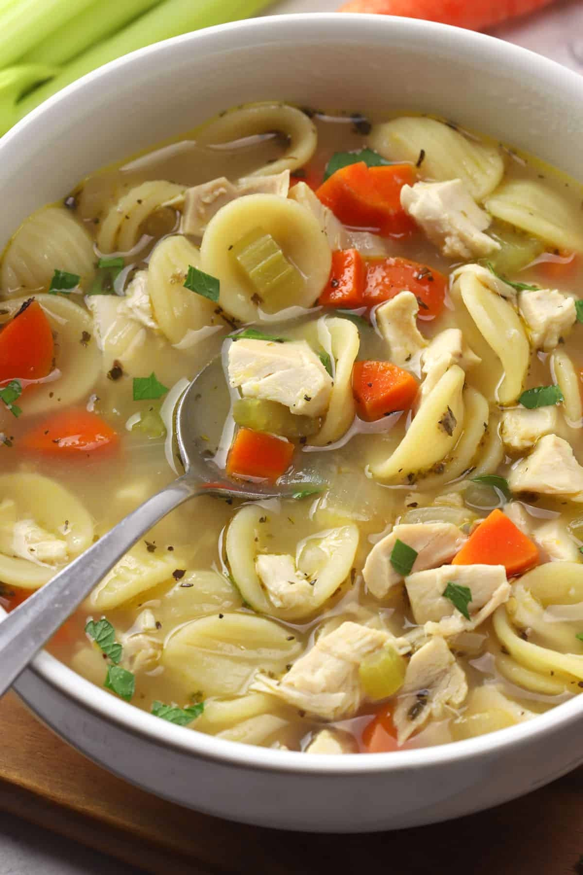 Rotisserie Chicken Noodle Soup The Toasty Kitchen