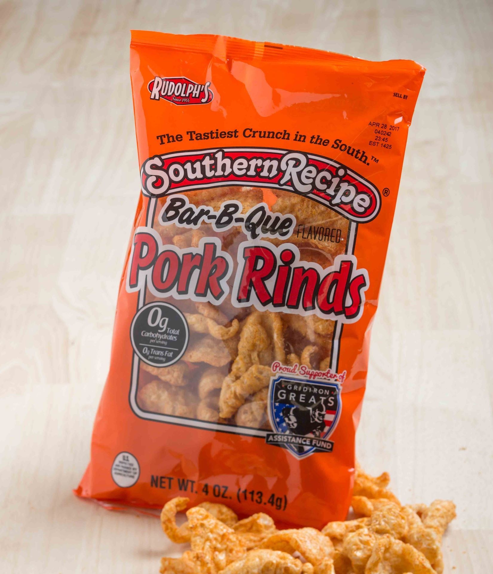 Rudolph Foods Southern Recipe BBQ Pork Rinds