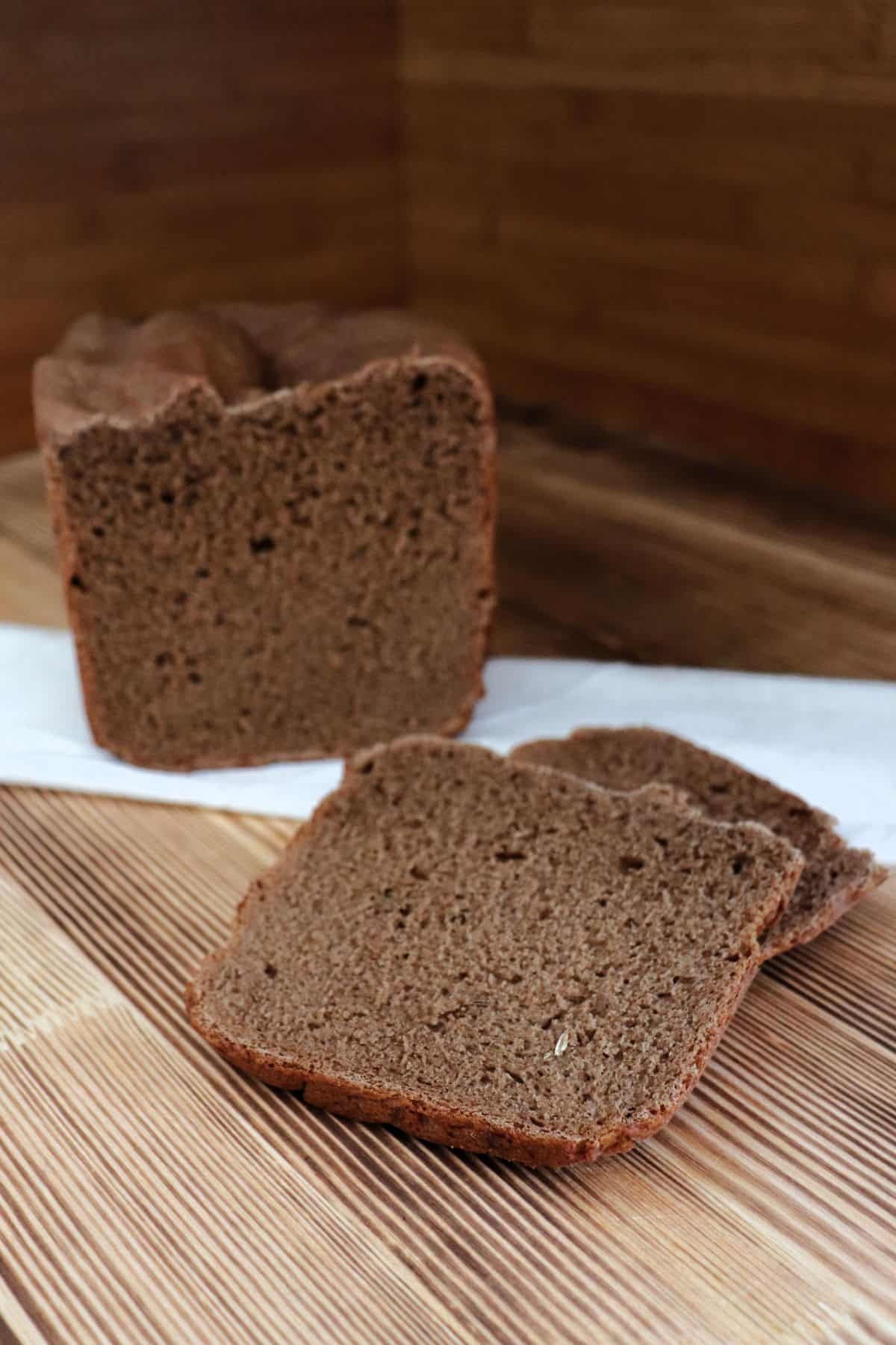 rye bread machine recipe
