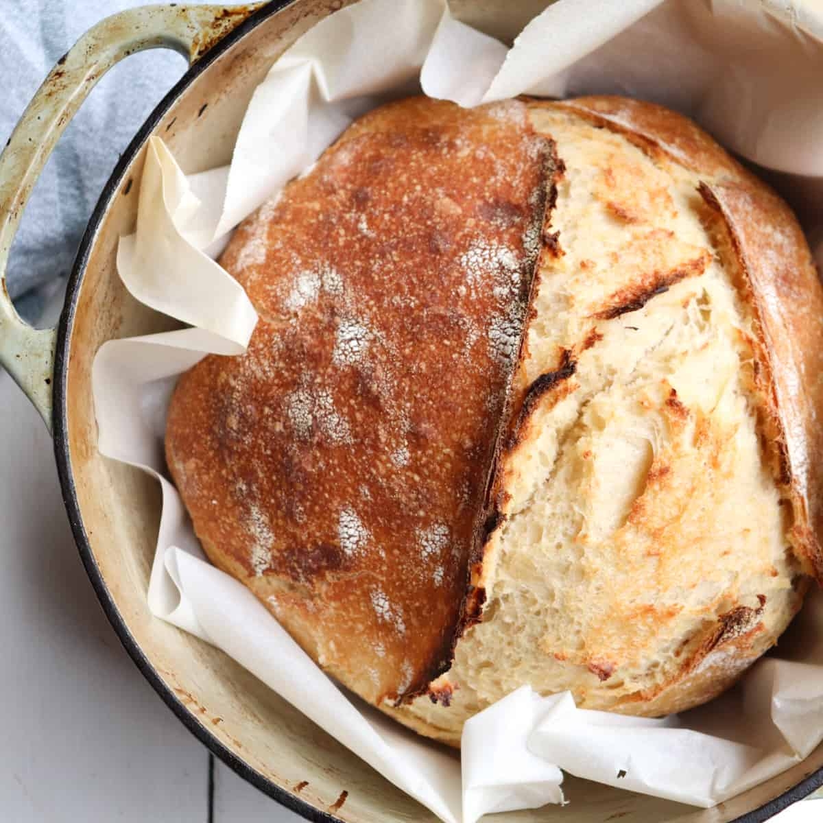 Rustic Honey Sourdough Bread Season Thyme
