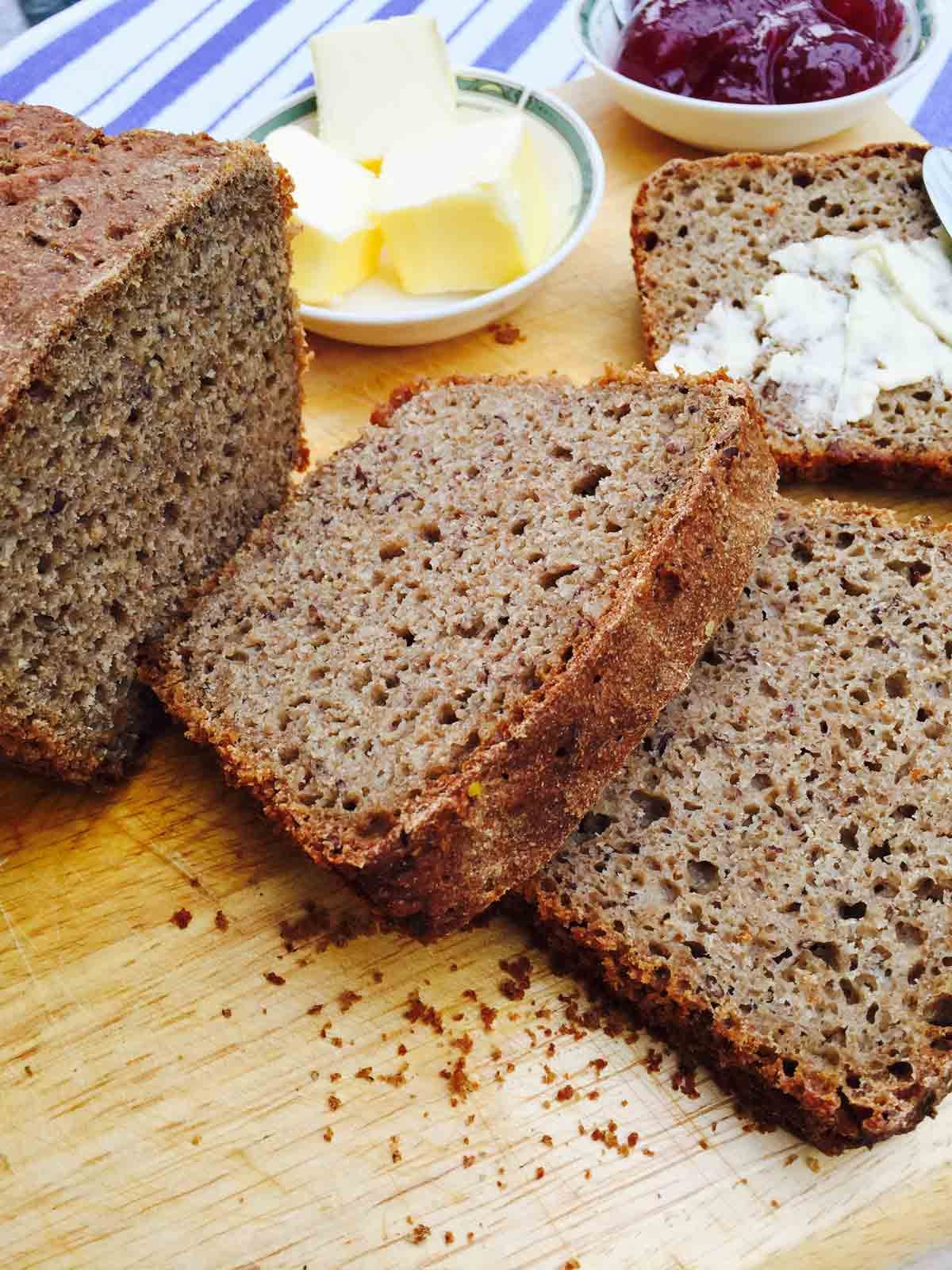 Rye And Ground Linseed Bread Ramona s Cuisine Rye And Ground Linseed Bread Ramona s Cuisine