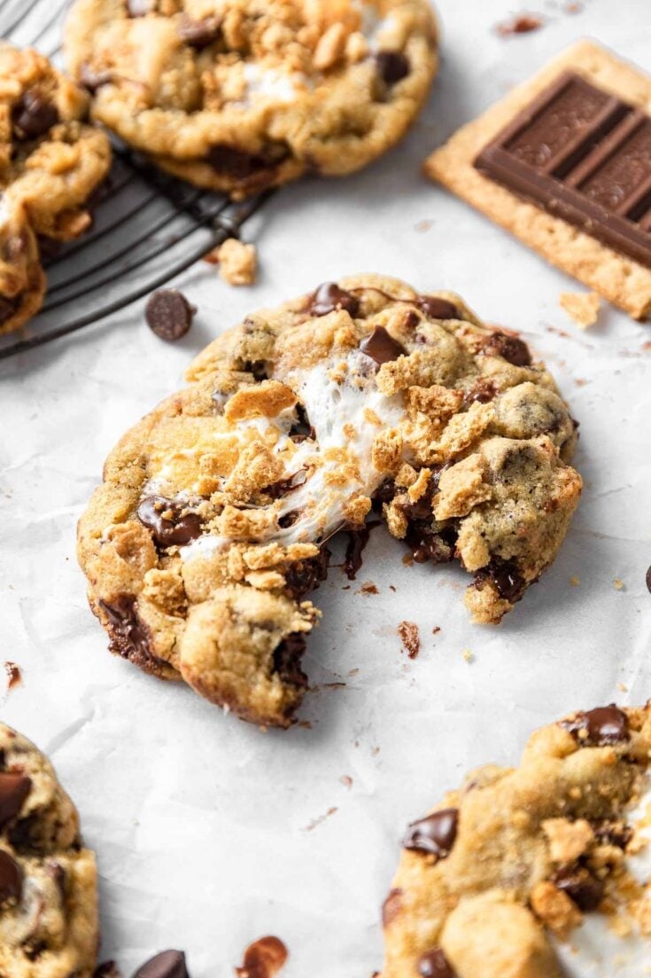 smores cookies recipe