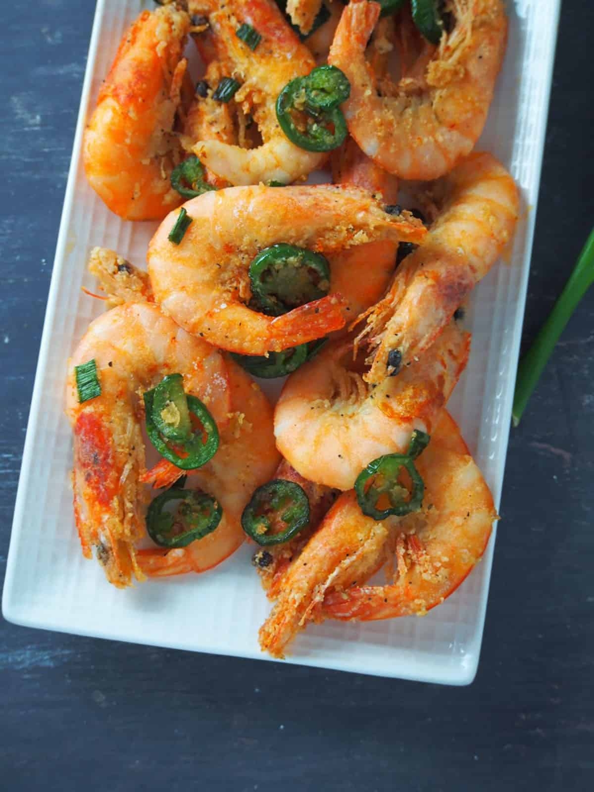 salt pepper shrimp recipe