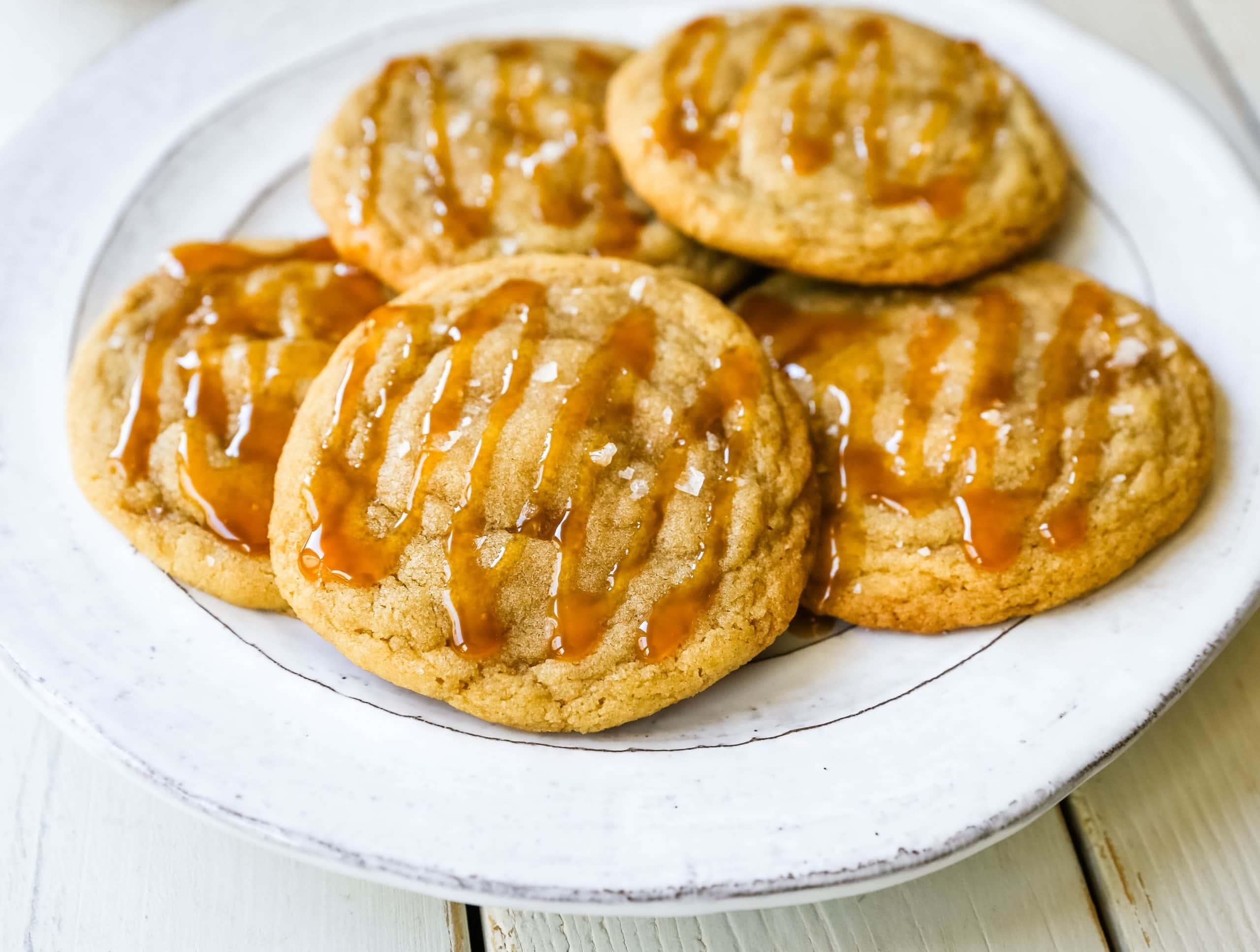 Salted Caramel Cookies Modern Honey