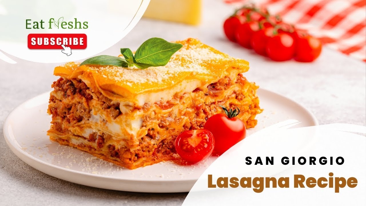 San Giorgio Lasagna Recipe YouTube San Giorgio Lasagna Recipe YouTube