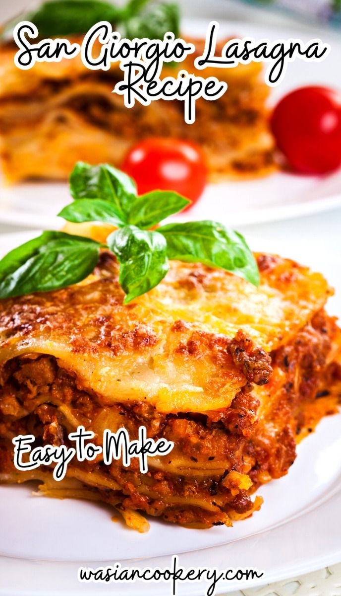 San Giorgio Lasagna Recipe San Giorgio Lasagna Recipe
