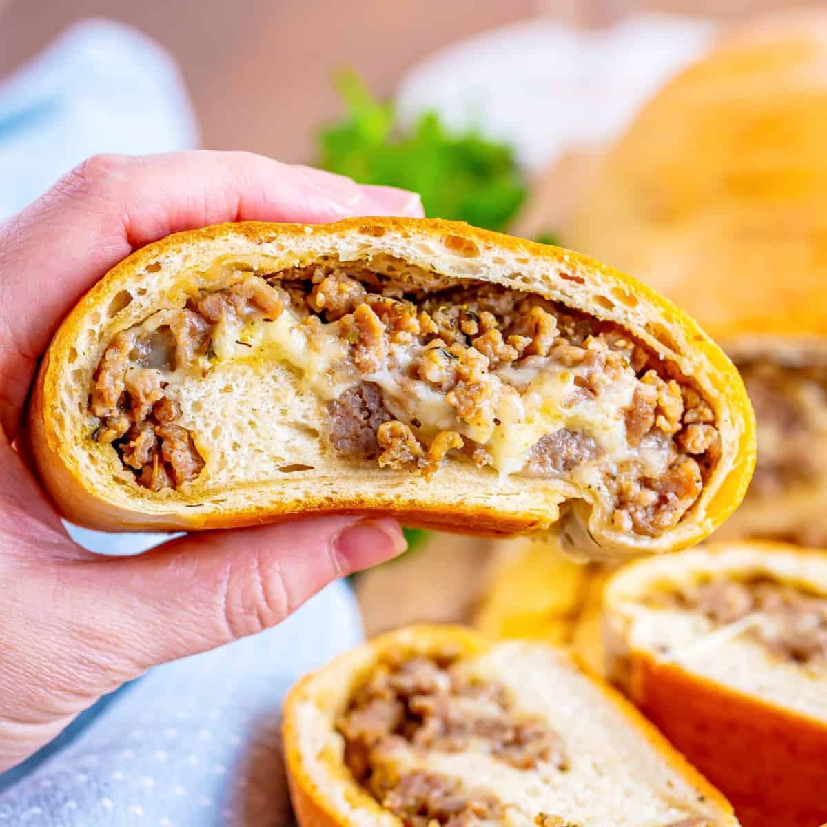 Sausage Bread The Country Cook